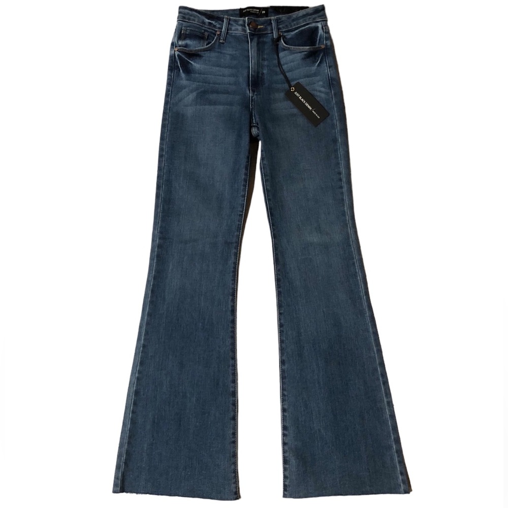 High Rise Medium Blue Flare Jeans- Size 25